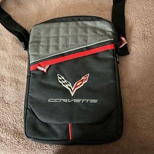 Corvette Mass Lottery tablet holder satchel bag Used